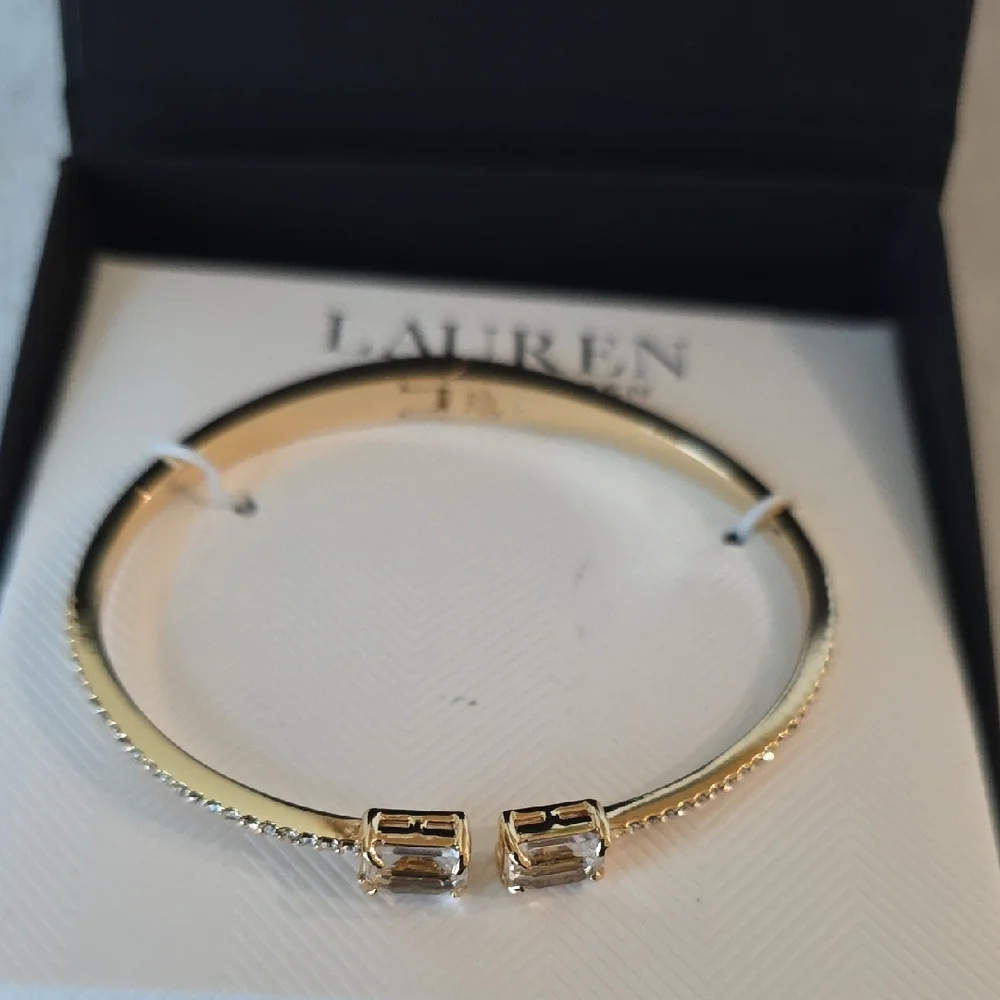 Lauren Ralph Lauren Gold Bracelet with Silver Details‎